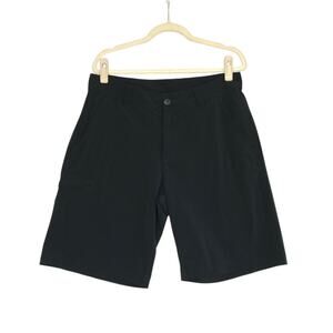 COLUMBIA Omni-Shield Shorts Men's Sz 34 Black Outdoor Athletic Sporty Streetwear